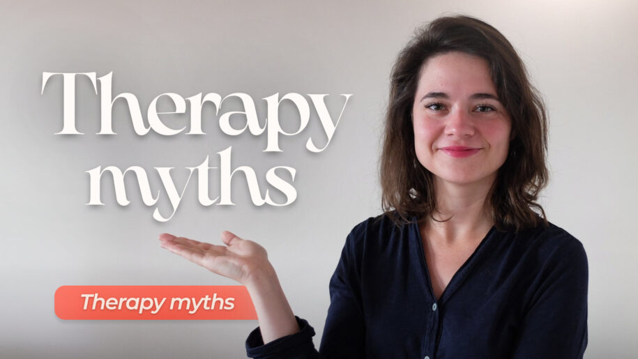 myths about Cognitive Behavioural Therapy - blog banner