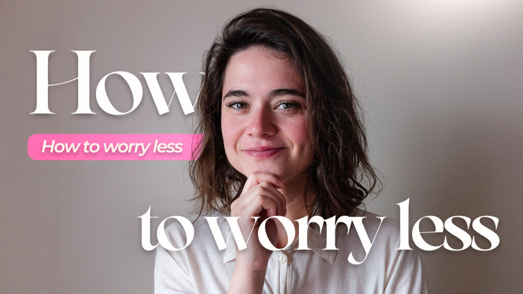 blog post banner - worrying less in GAD