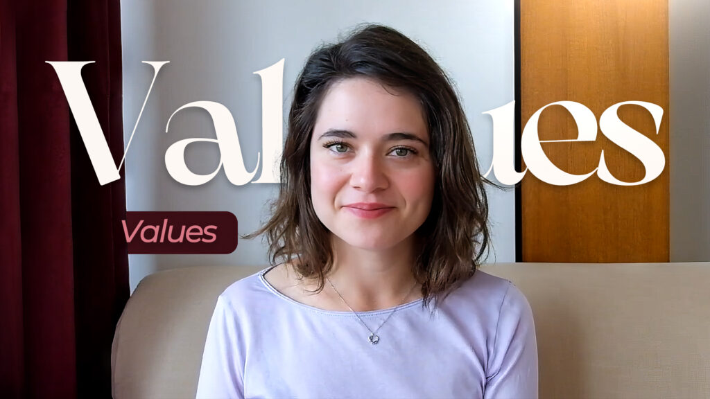 Values based exercise in CBT - video banner