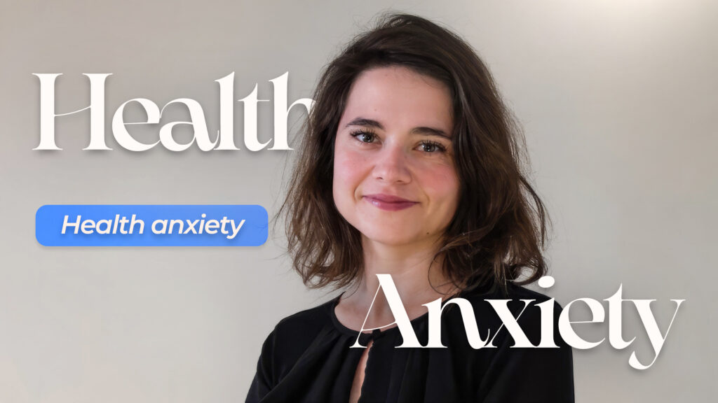 Health anxiety video banner
